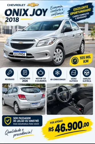 Chevrolet Onix JOY Hatch 1.0 8V Flex Mec. 4P 2018