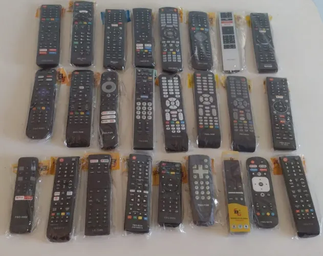 Controles de tv