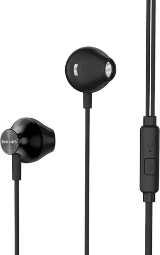 Fone de Ouvido com Microfone, Philips TAUE101BK/00, Com fio, P2 - Loja Coimbra Entrega