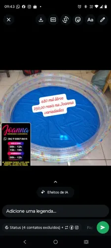 Boias e piscinas infantil 