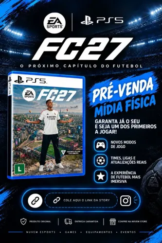FC 27 - Pré Venda Mídia Física PS5- leia a descrição do anúncio