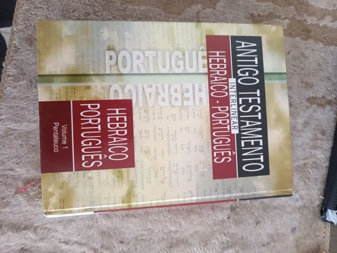 Livros hebraico/estudo bíblico 
