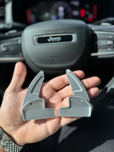 Extensor de Paddle Shift (borboleta) P/ Jeep Renegade/Compass/Commander ou RAM Rampage.