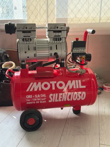 Compressor de ar MOTOMIL CMS 5,0 24 litros . NOVO!