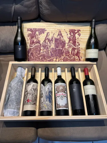Kit de vinho argentino