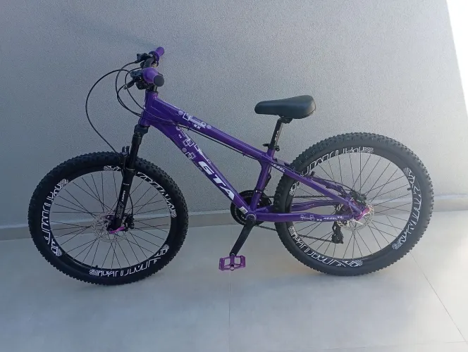 Bicicleta GTA REBEL aro 26 cubo barulhento Nova 
