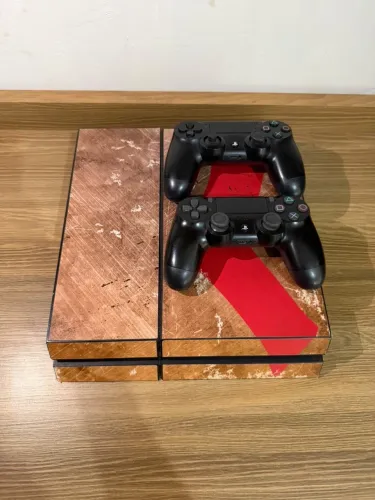VENDO PS4 FAT 500GB + 2 CONTROLES + 23 JOGOS