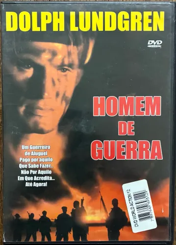 DVD - HOMEM DE GUERRA