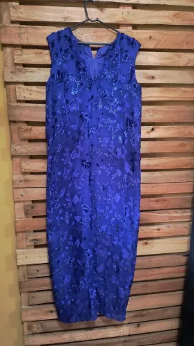 Vestido Festa Longo  Roxo