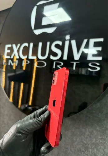 IPHONE 12 RED | PROMOÇÃO | 64g | BATERIA 80%