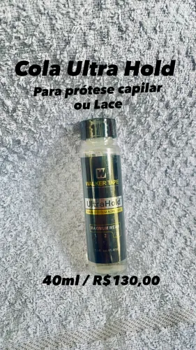 Cola Ultra Hold 40ml / para prótese capilar ou Lace