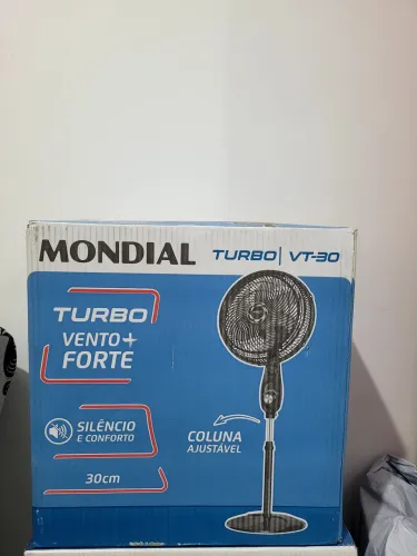 VENTILADOR DE COLUNA MONDIAL 30CM - 60W