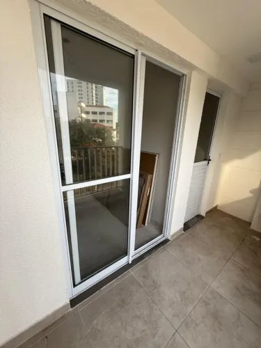 Porta Balcão Alumasa 2 Folhas 2,11x1,38m Nova com Vidro Apartamento