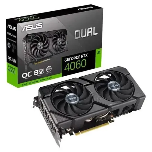 RTX 4060 ASUS DUAL 8 RAM NOVA LACRADA