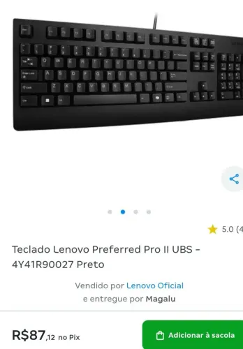 Teclado lenovo