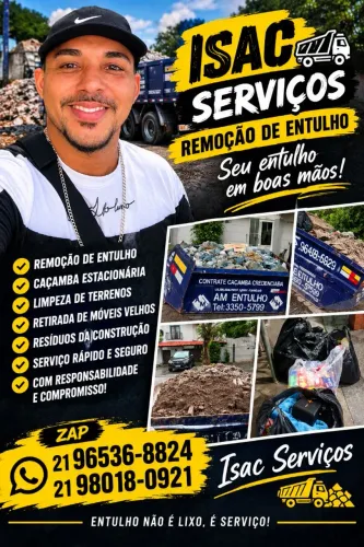 Limpeza de caixa d'água & remoção de entulho você tá perguntando para