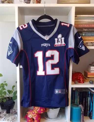 camisa oficial nike da nfl do new england patriots