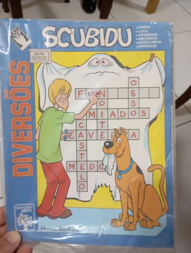 Revista diversões Hanna Barbera Scubidu