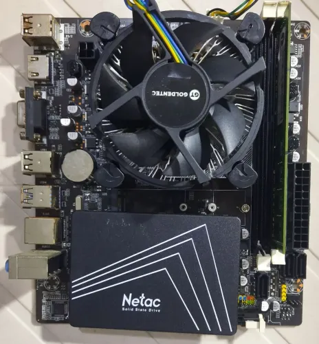 Kit placa mãe e i5-4460, ssd 120gb e 8gb de memória 