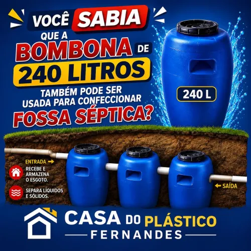 Tambor plastico