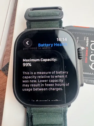 Apple Watch Ultra 2 Preto, Ainda na garantia