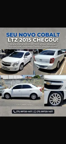 Chevrolet Cobalt LTZ 1.4 8V Flexpower/econoflex 4P 2015