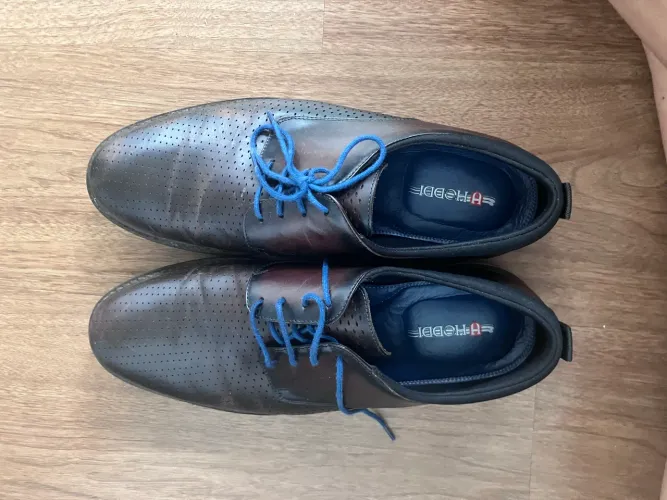 Sapato Masculino HEDDI Casual Conforto - Couro Perfurado