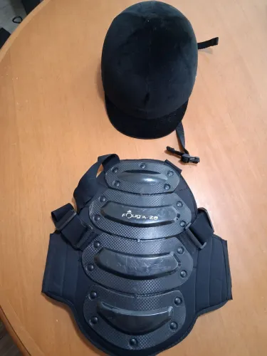 Capacete e Colete Infantil para Equitação Forganza