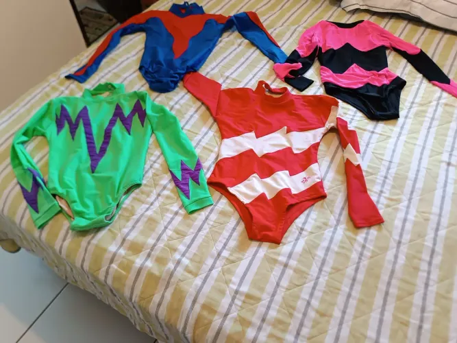 4 Malhas para Ginástica Rítmica e Artistisca