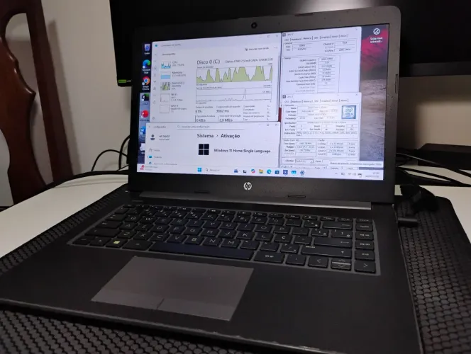 Notebook HP 240 G7 i3-7020U 8gbs RAM SSD 120gbs