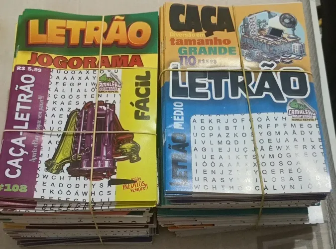 Caça Palavras, ou palavras cruzadas 