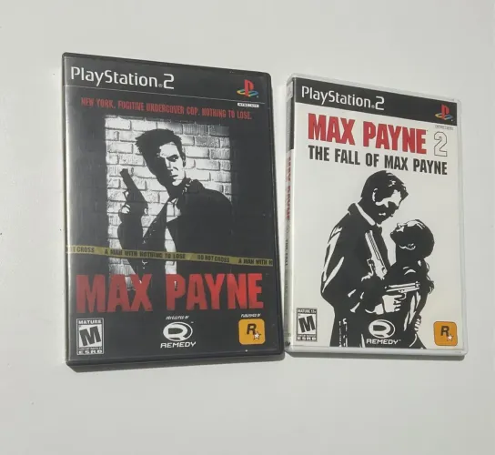 Max Payne 1 e 2 ps2