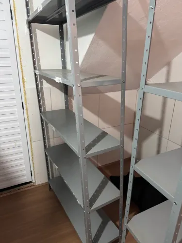 Prateleira de aço estante