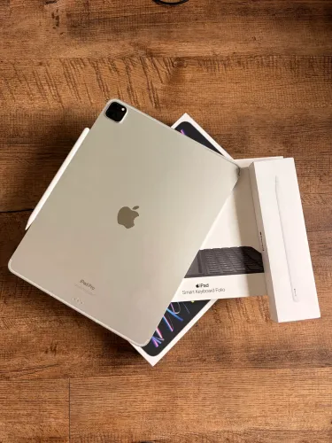 iPad Pro M2 12.9 polegadas- Smart Keyboard - Apple Pencil 2  - garantia e em até 12x 