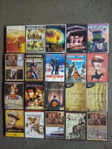 20 DVDs originais b