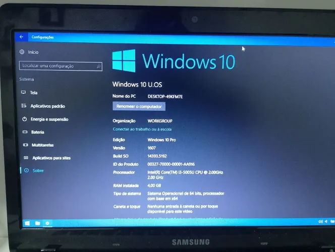 Notebook NÃO ENTREGO LEIA O ANÚNCIO