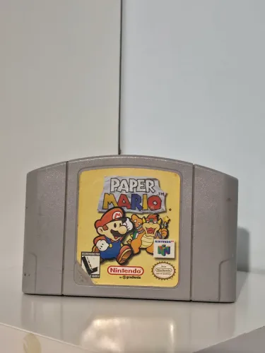 Paper mario - Versão by Gradiente - Nintendo 64