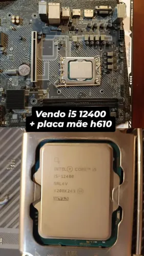Processador i5 12400 + Placa mâe