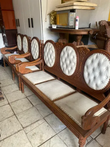 Conjunto de sofa medalhão