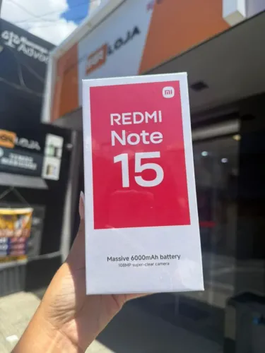Redmi Note 15 4G Lançamento Xiaomi 