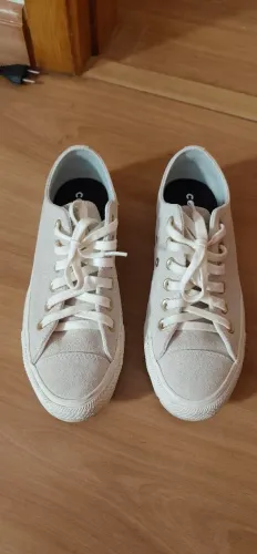 Converse all star 36 camurça couro legítimo 