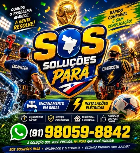 Encanador e Eletricista em Belém