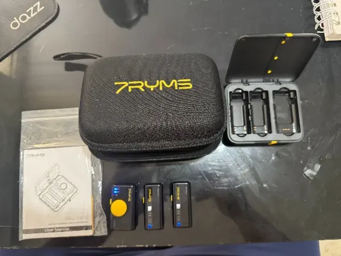 Microfone de lapela 7RYMS iRay DW10