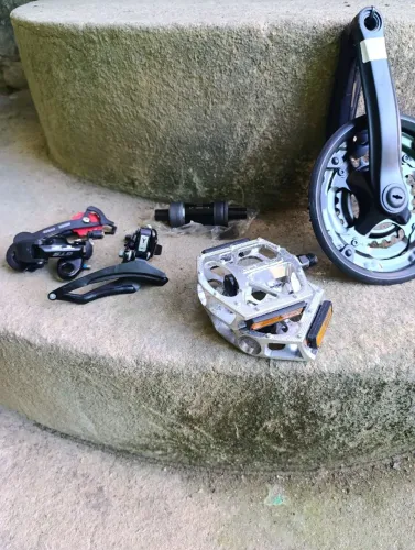 Kit transmissão de bike