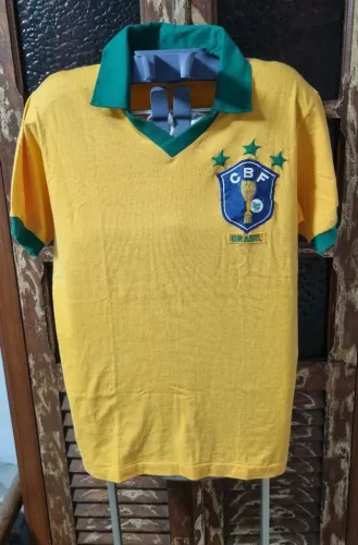 Camisa Seleção Brasileira 1989 Malharia Campeã Original