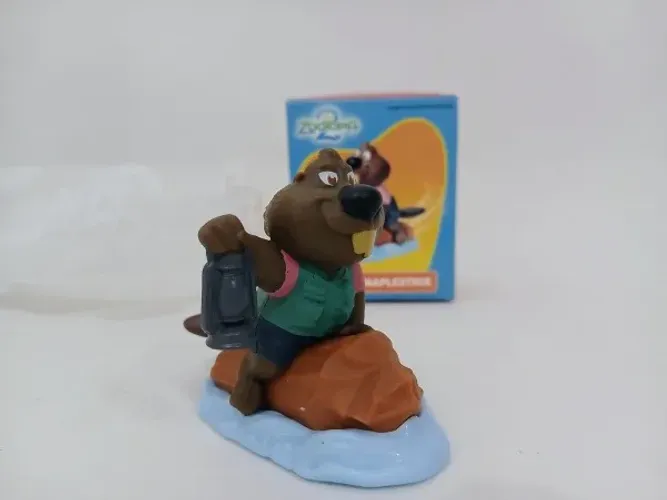 Miniatura Colecionável na Caixa Original - Miniatura Zootopia 2 Nible Castor