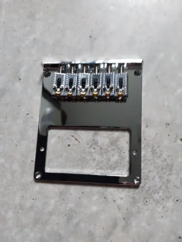 ponte para telecaster com humbuker Cromada