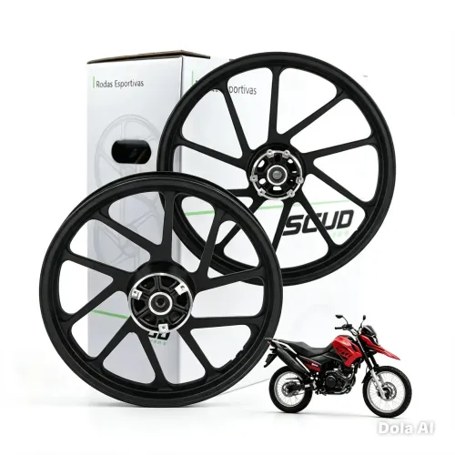 Par Rodas Liga Leve Scud Yamaha XTZ 150 Crosser ? Com ABS