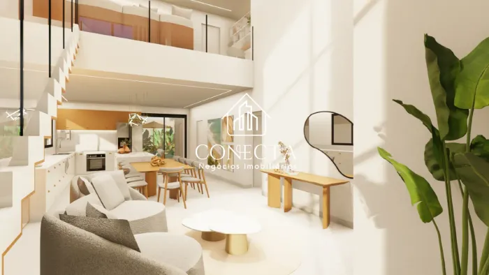 Casa em condomínio à venda em construção com 4 suítes e piscina no Jardim Roma em Uberlând