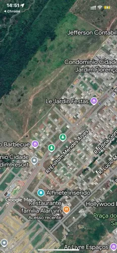 Melhor Valor Vendas Mercado Frente Condomínio JARDIM RESORT 140 M² (7X20) 50 Metros Pista